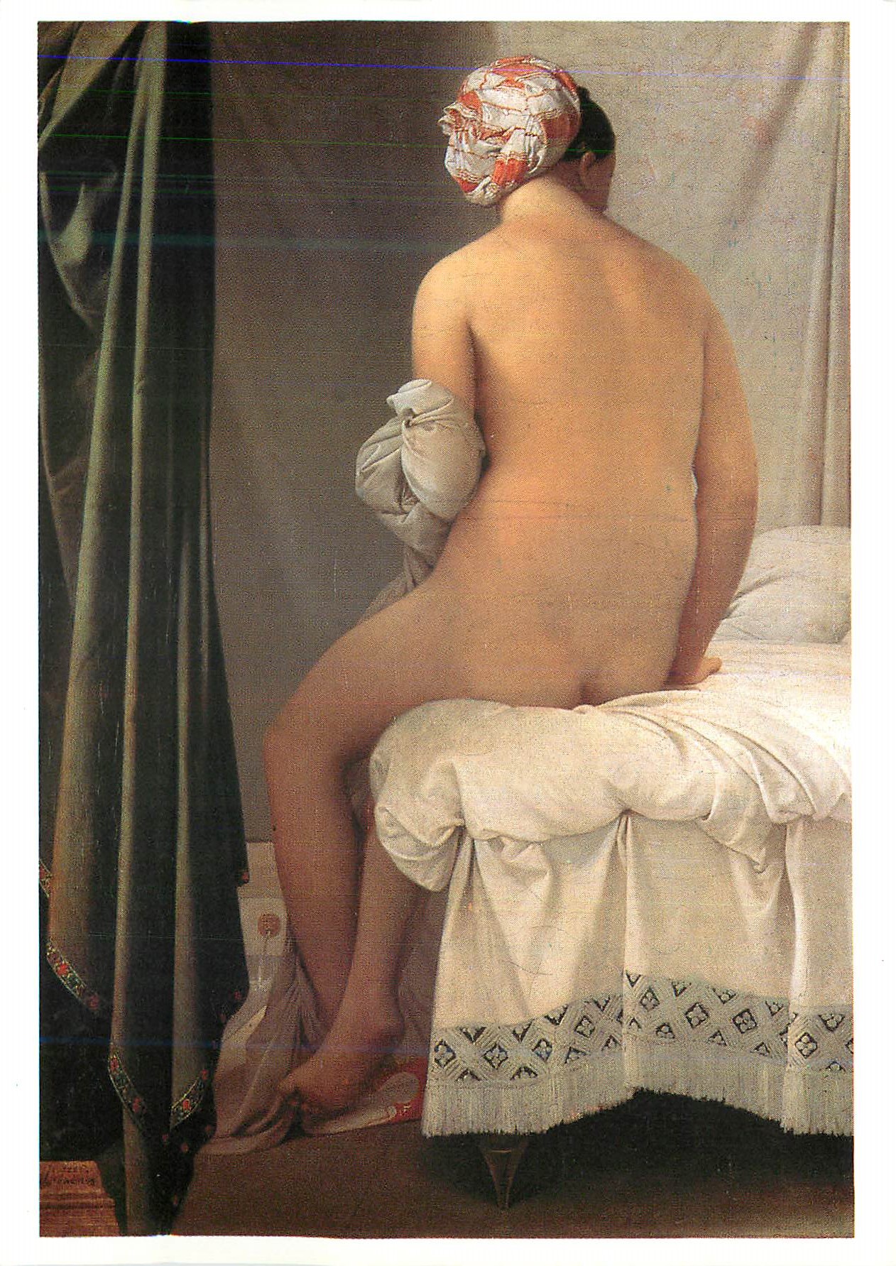 CPM Louvre Ingres 1780 1867 la Baigneuse Dite Baigneuse Valpincon