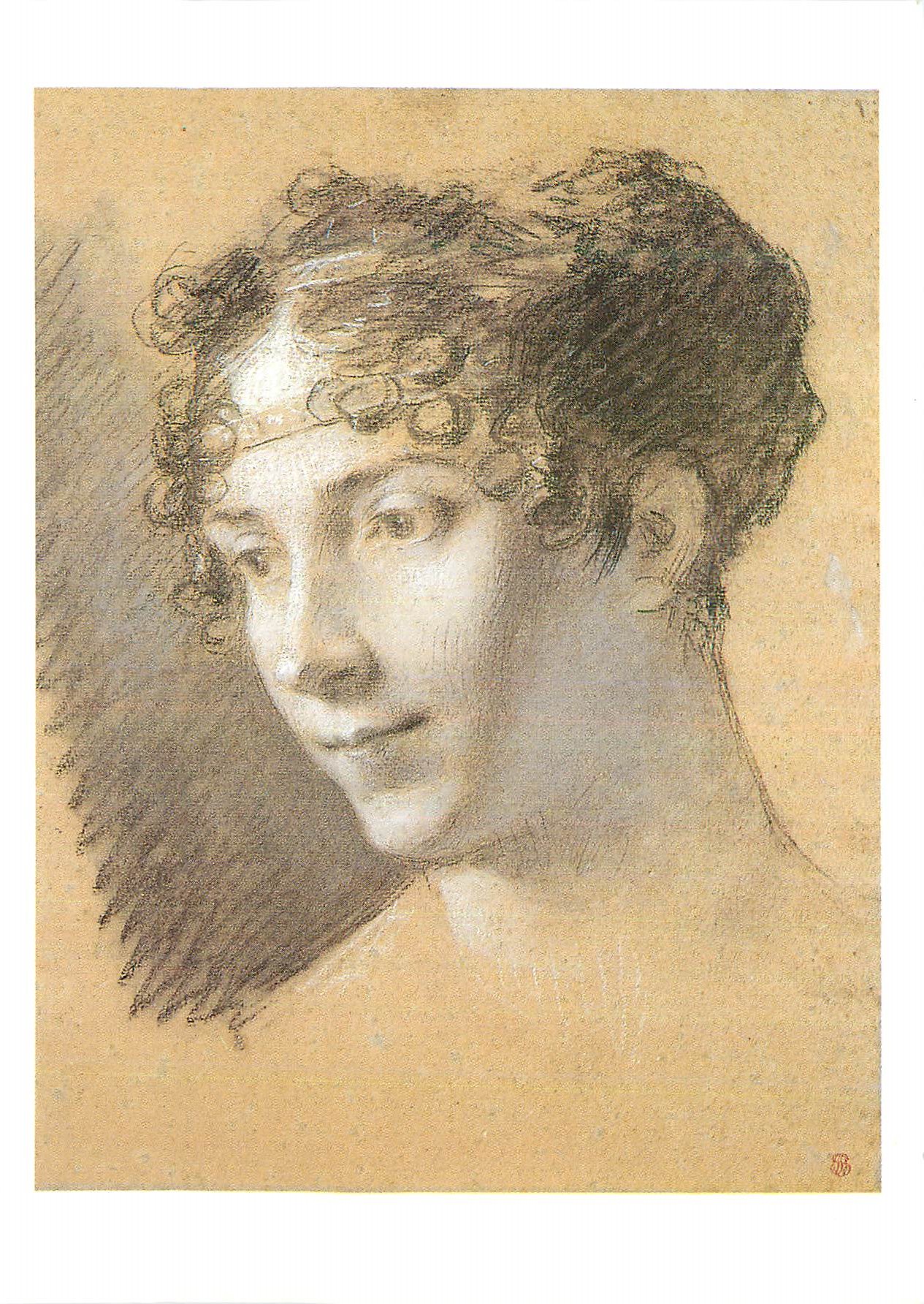 CPM Louvre Pierre Paul Prud'hon 1758 1823 Portrait de l'Imperatrice Josephine 