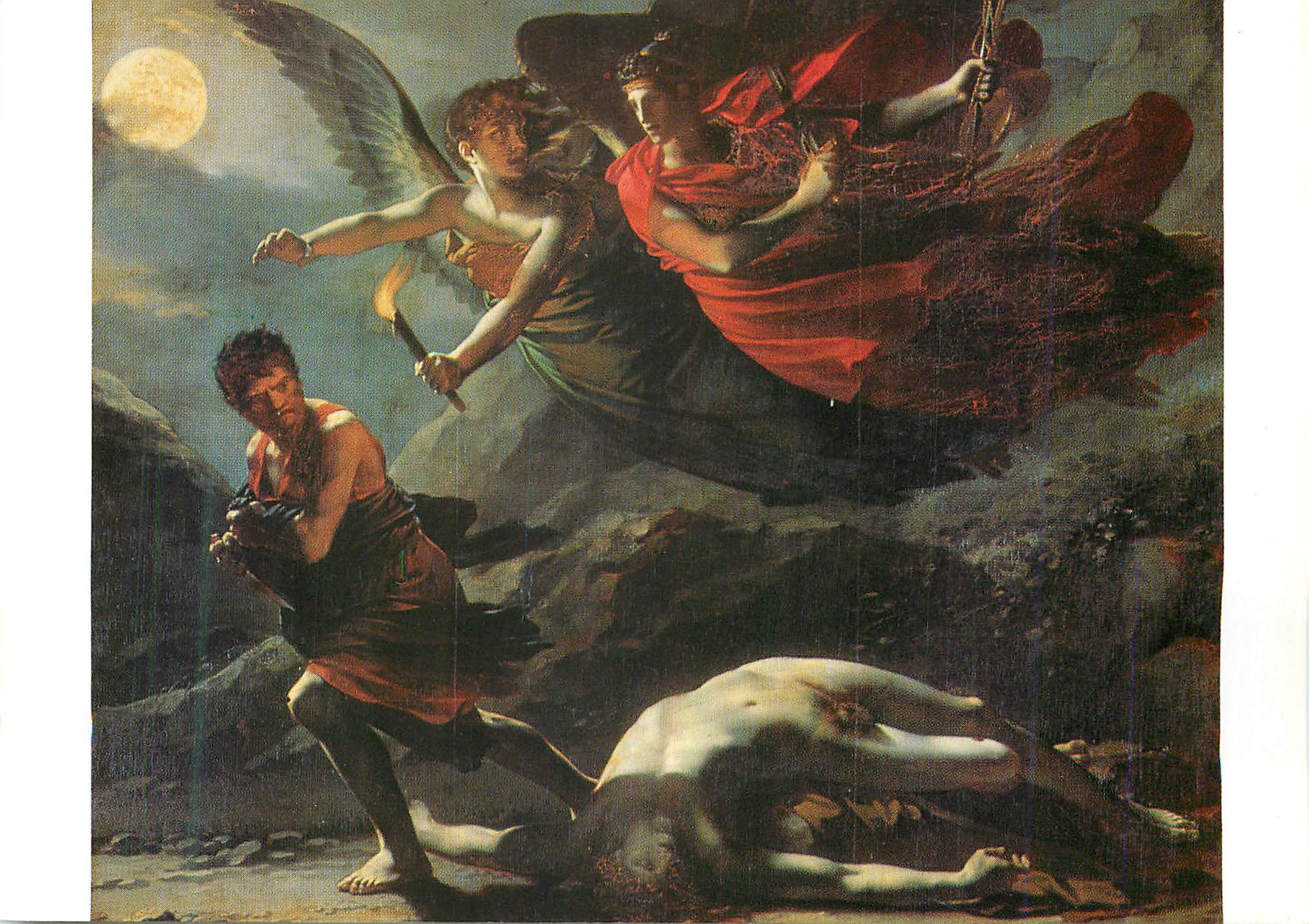 CPM Paris Musee du Louvre Prud'hon Pierre Paul (1758 1823) la Justice et la Vengeance Divine