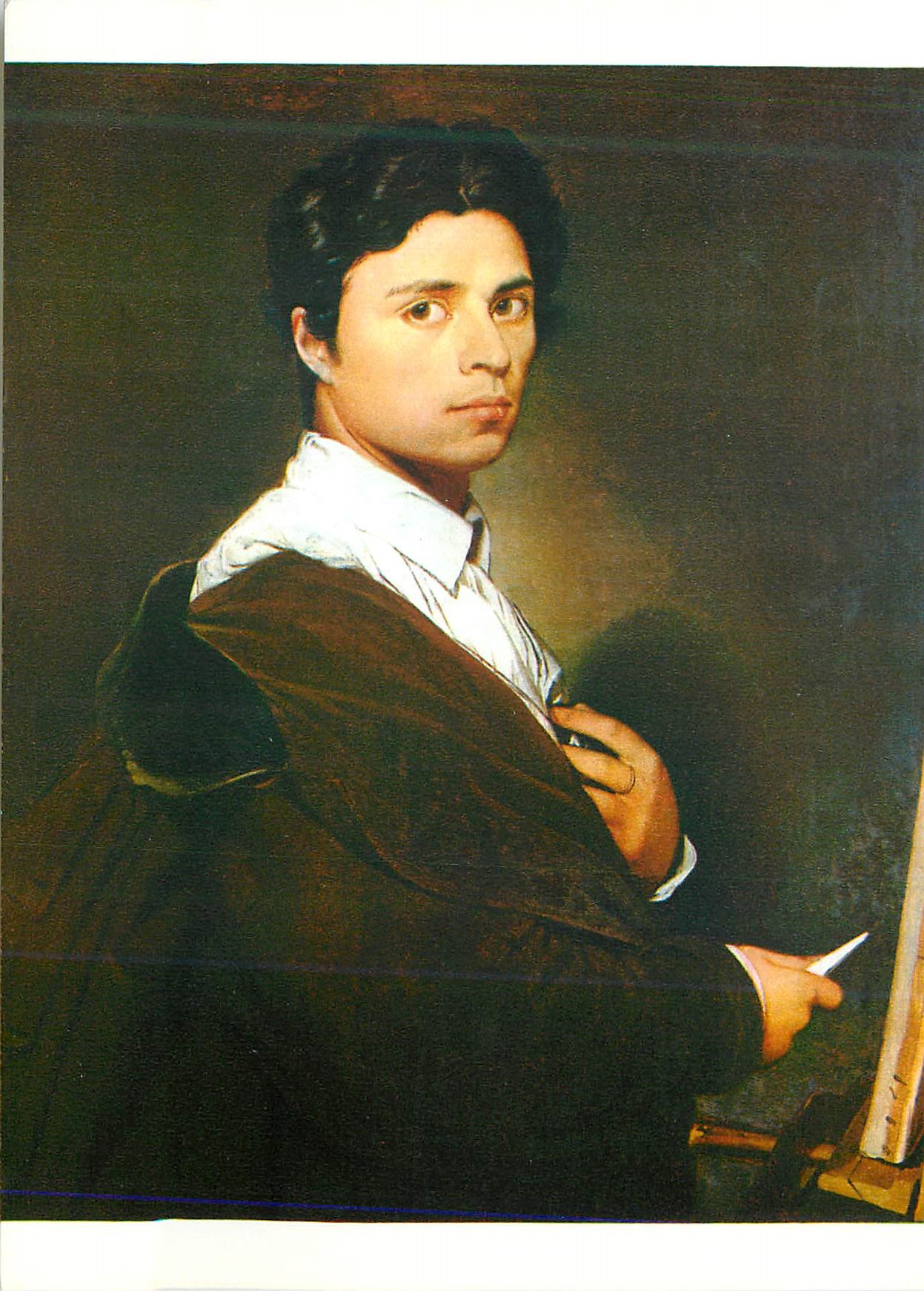 Portrait d'artiste — peinture — éditeur inconnu
