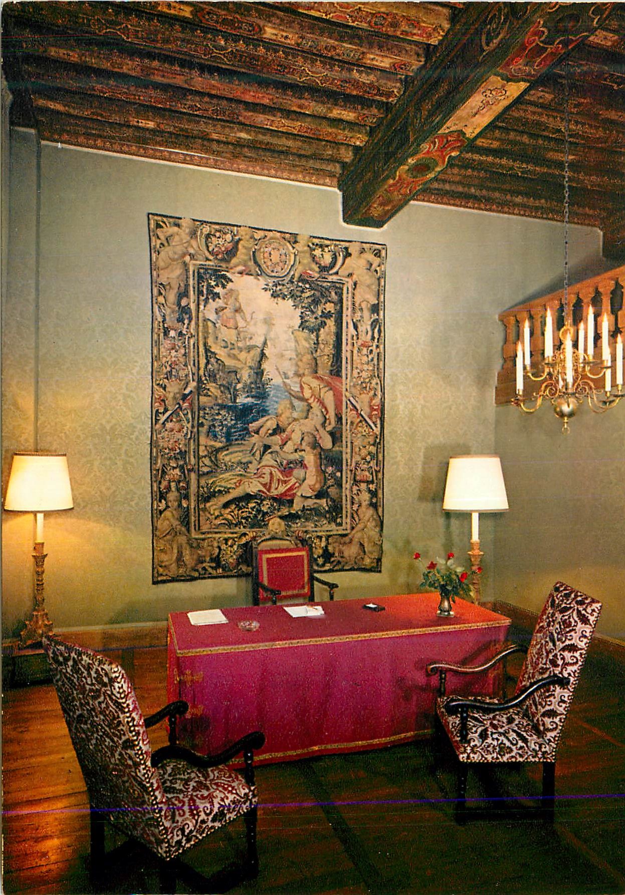 CPM Paris L'Hotel de Bethune Sully Ier Moite du XVIIe Siecle La Grande Piece de l'Etage
