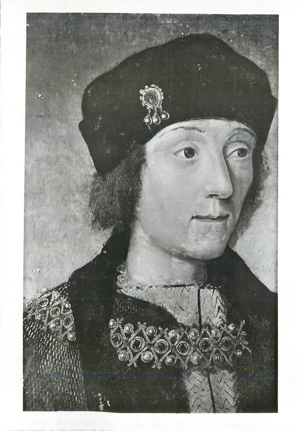 Portrait d'un homme — époque Renaissance — éditeur inconnu, n° de série non lisible