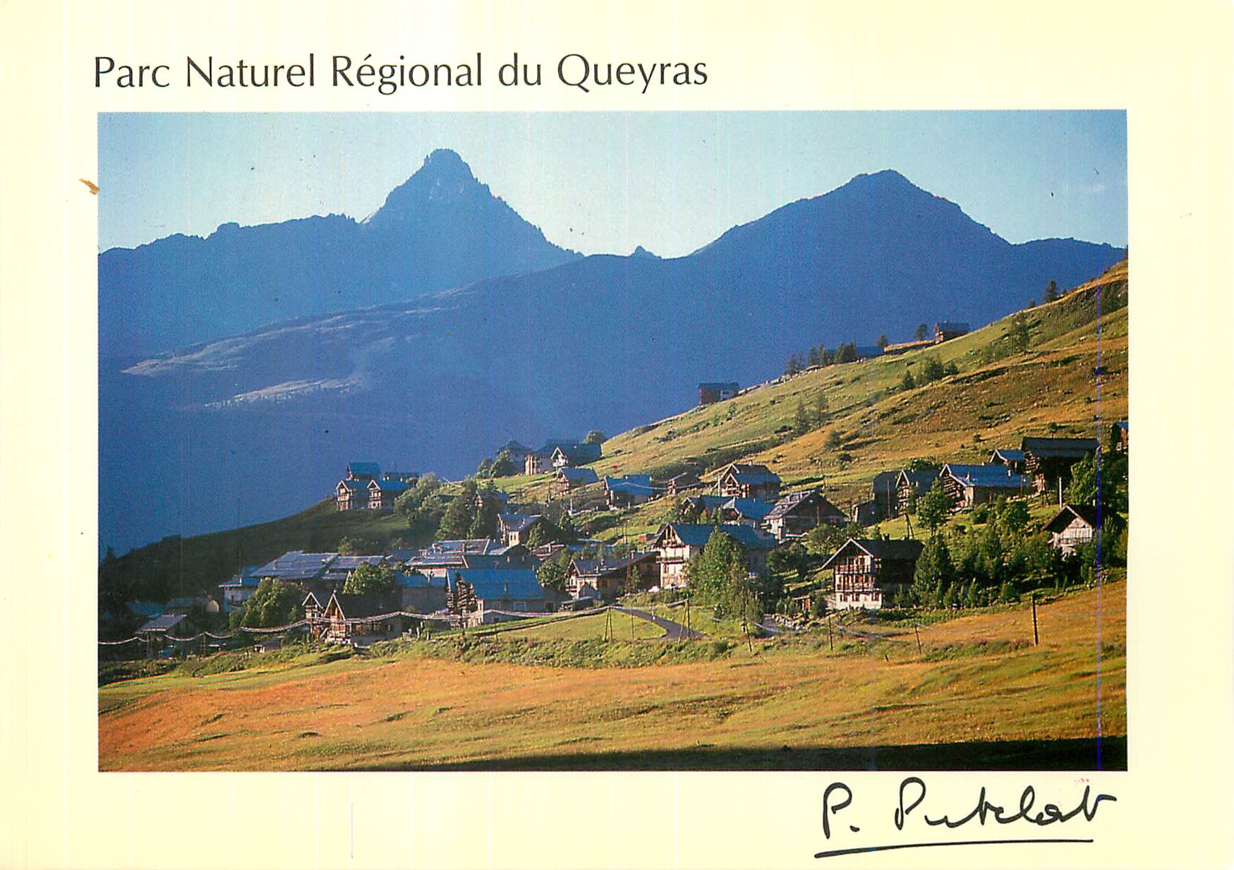 CPM Molines en Queyras (Hautes Alpes) Vue Generale Parc Naturel Regional