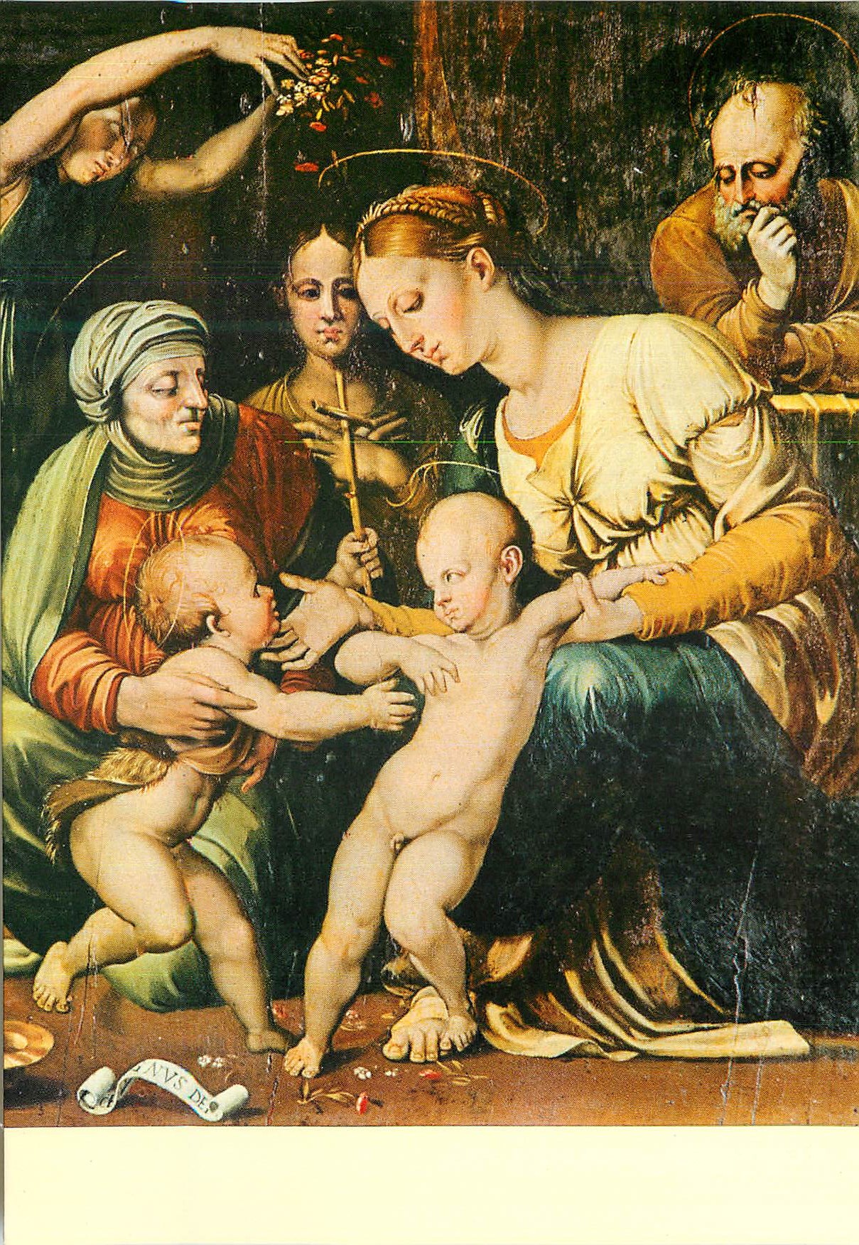 CPM Raffaellino del Colle (1490 1566) Sacre Famille