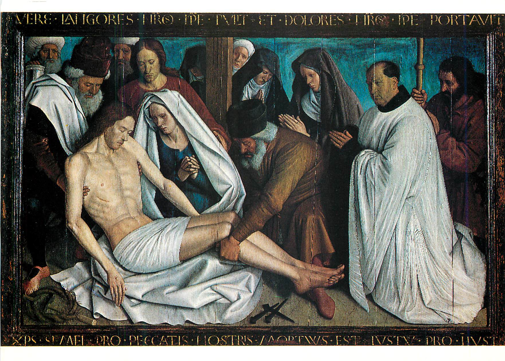 CPM Musee du Louvre Exposition Jean Fouquet Nouans les Fontaines (Indre et Loire) Eglise Paroissiale 