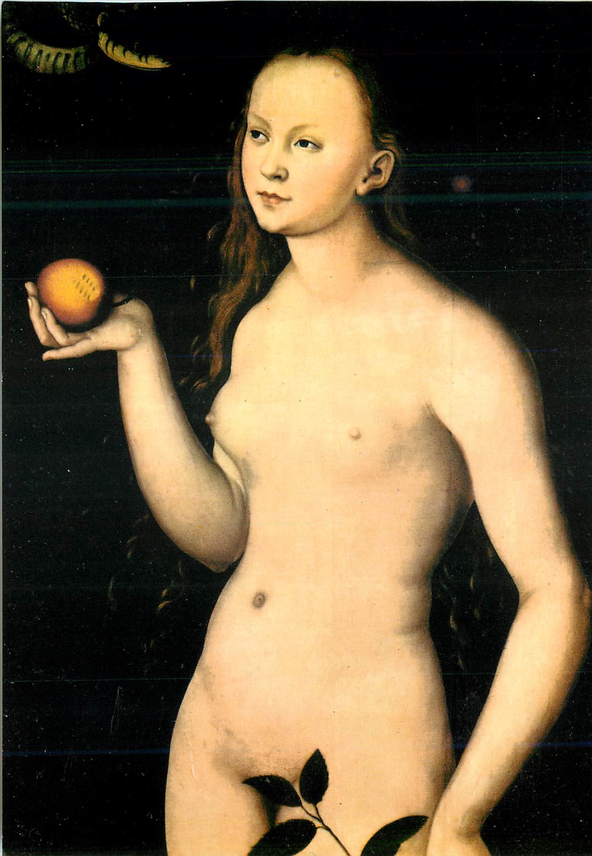 CPM Firenze Galleria Uffizi Eve (Detail)