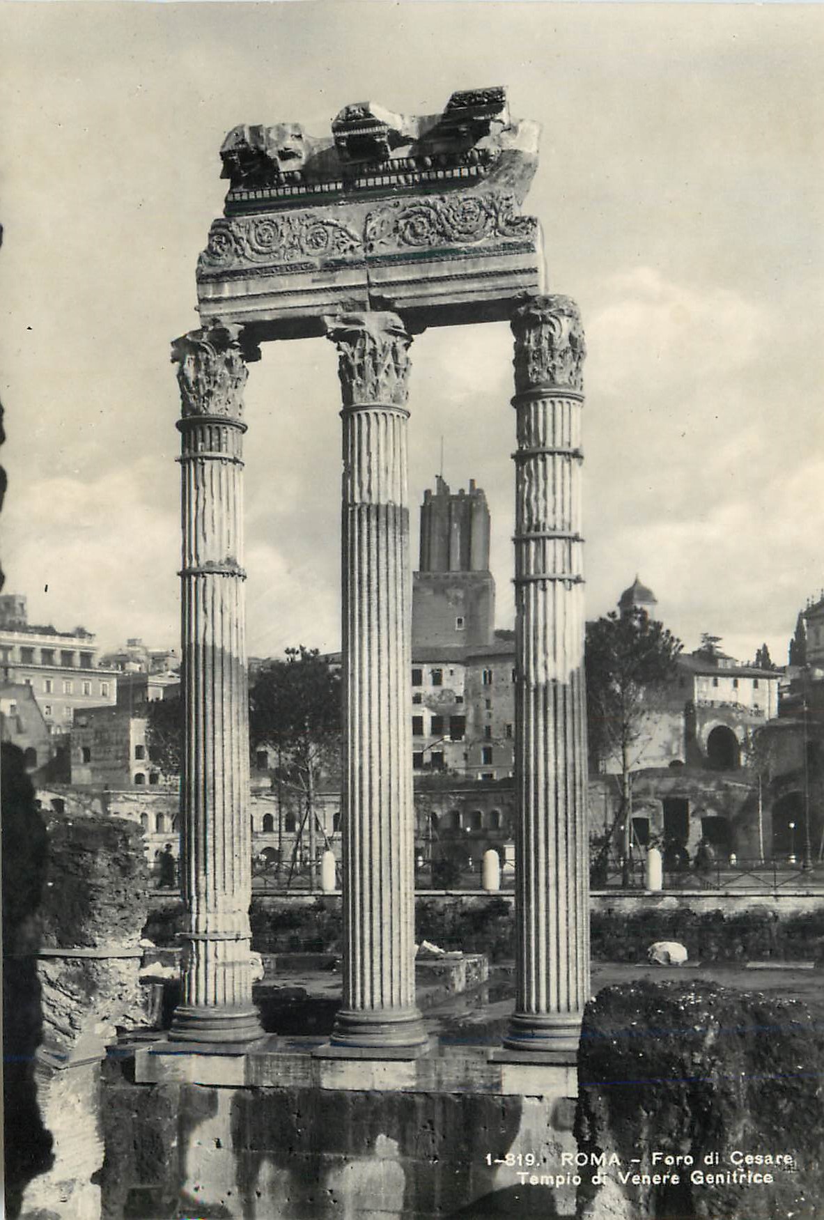 CPM Roma Foro di Cesare Tempio di Venere