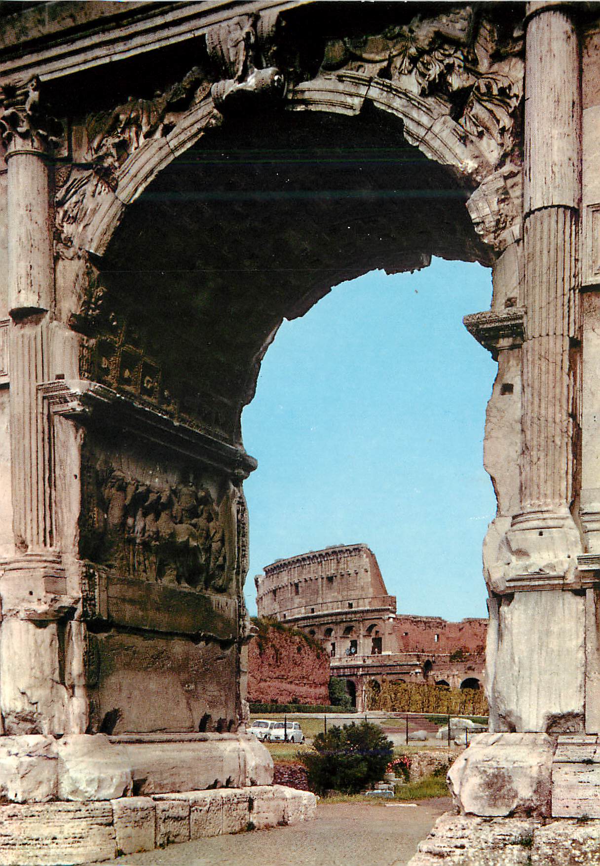 CPM Roma Arc de Titos et Colisee
