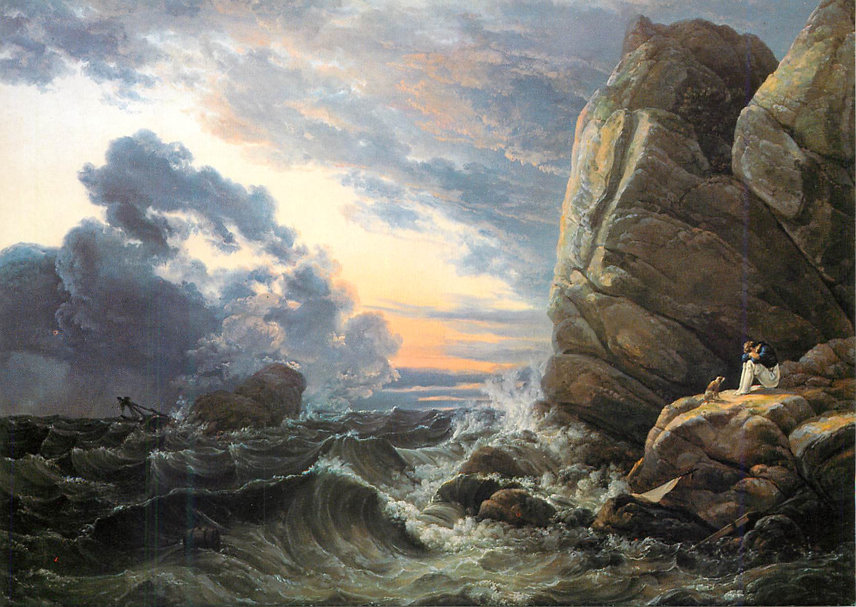 CPM Munchen Bayerishe Staatsgemaldesammlungen Johann Christian Clausen Dahl (1788 1857)