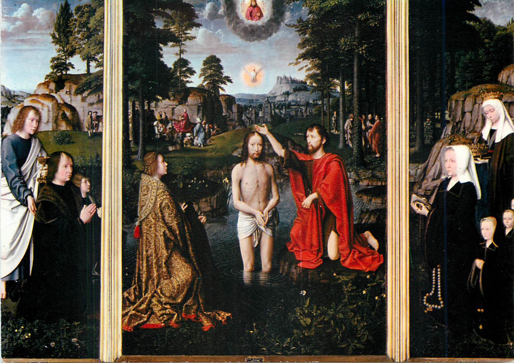 CPM Brugge Groeningemuseum Le Bapteme de christ