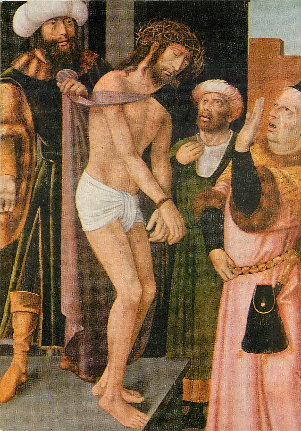 CPM Bruges Eglise Saint Jacques Maitre de la Confrerie du St Sang (15e Siecle) Ecce Homo