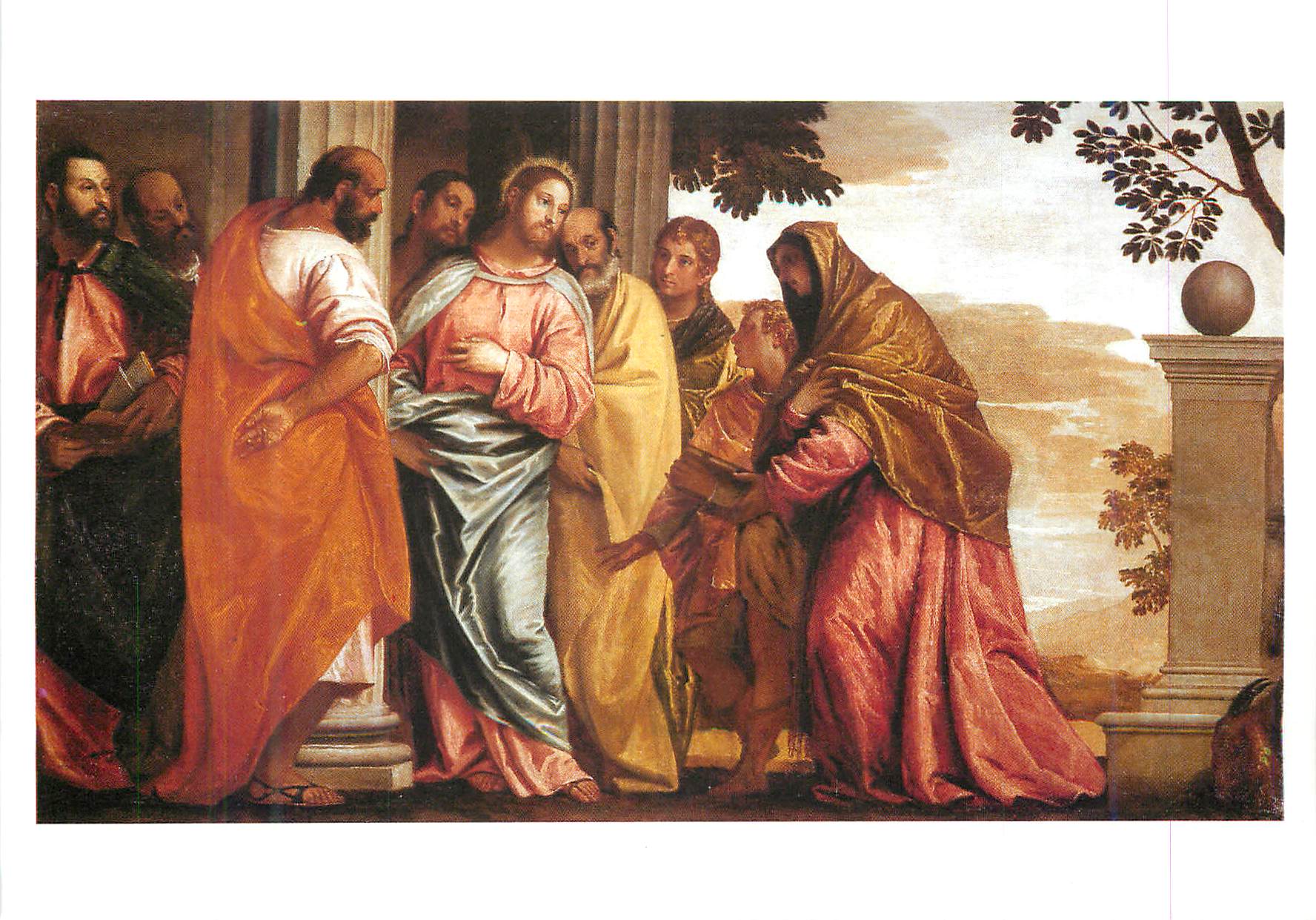La Sainte Famille — peinture religieuse — éditeur non visible