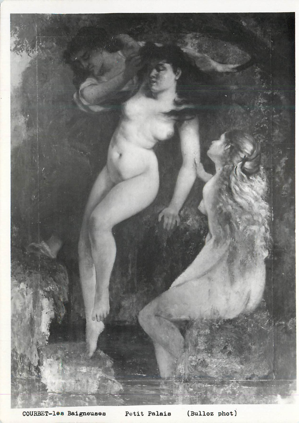 CPM Courbet les Baigneuses Petit Palais