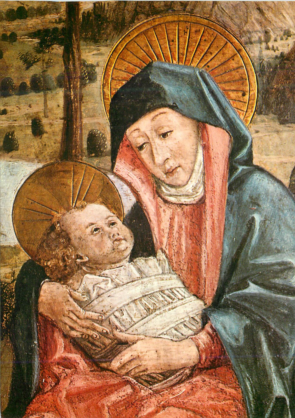 CPM Freidrich Pacher Marienaltar (Detail) Innsbruck Ferdinandeum