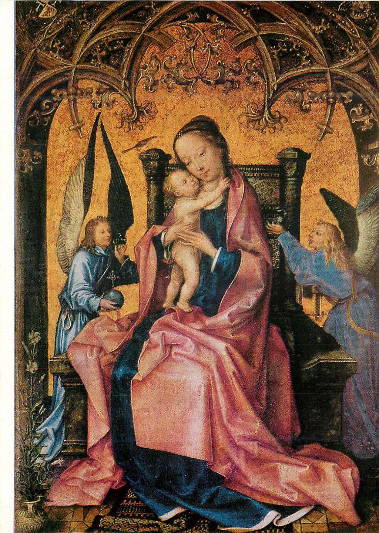 CPM Maria mit dem Kinde 1499 Hans Holbein (um 1465 1524)