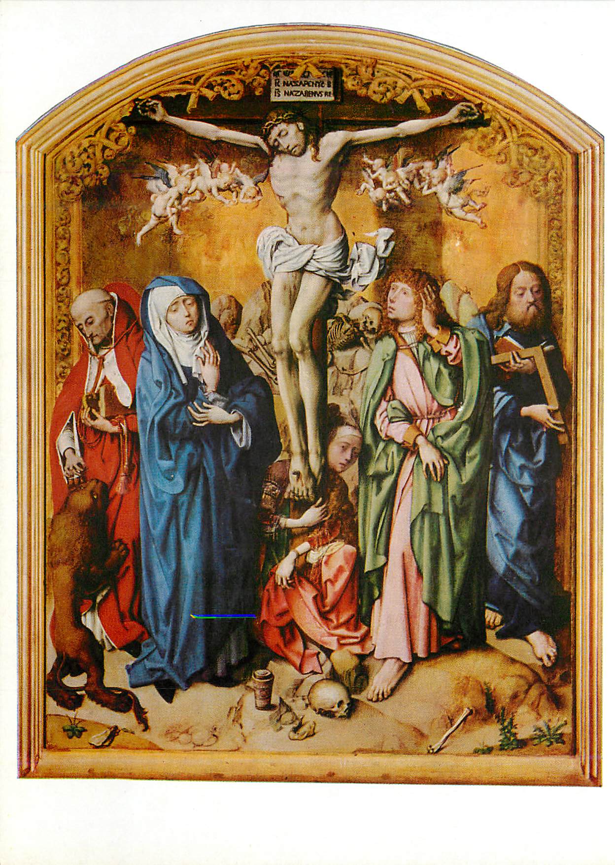 CPM Koln Wallraf Richartz Museum Meister des Bartholomausaltares Kreuzaltar