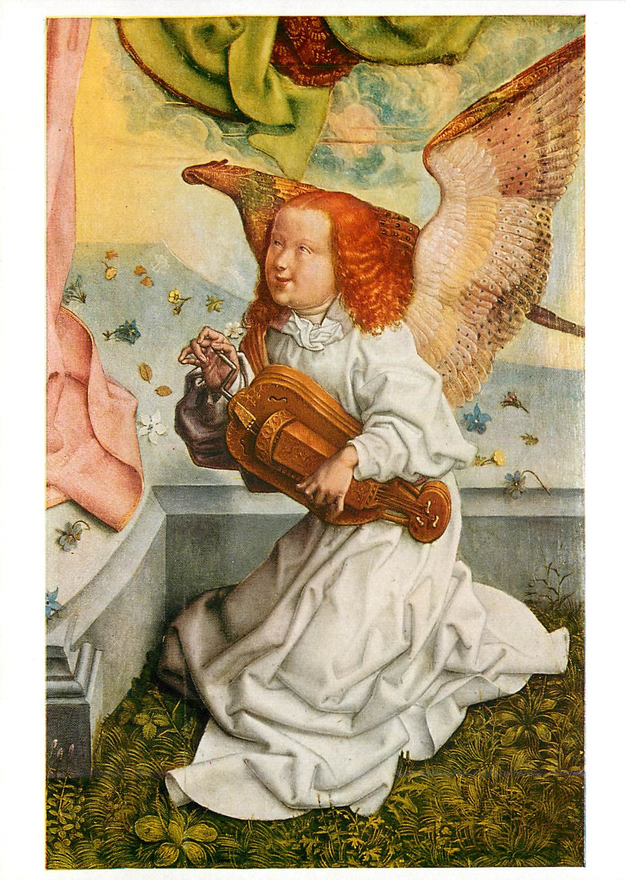 CPM Koln Wallraf Richartz Museum Meister des Bartholomausaltares Musizierender Engel