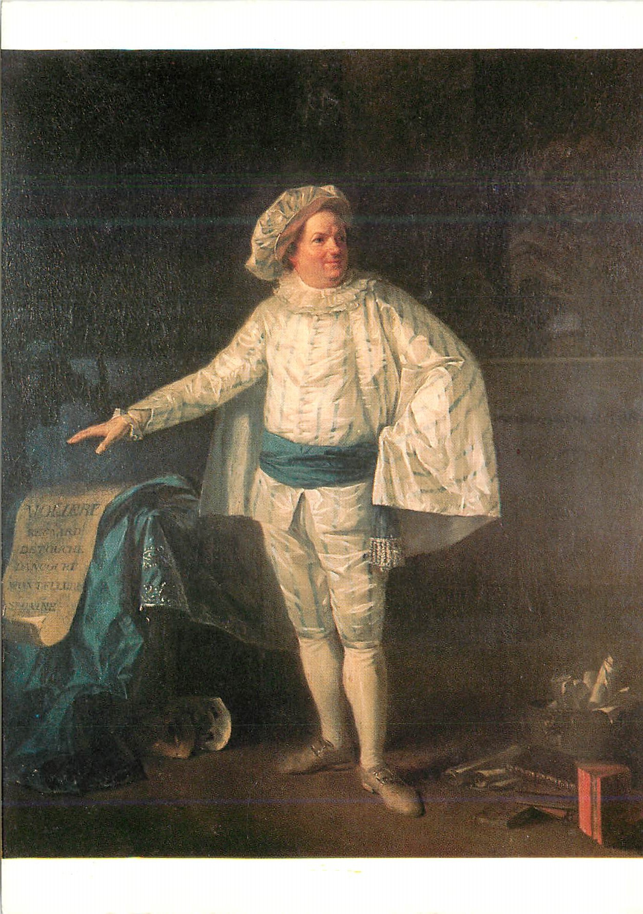 CPM Comedie Francaise Carle Van Loo (1705 1763) Preville (1721 1799)