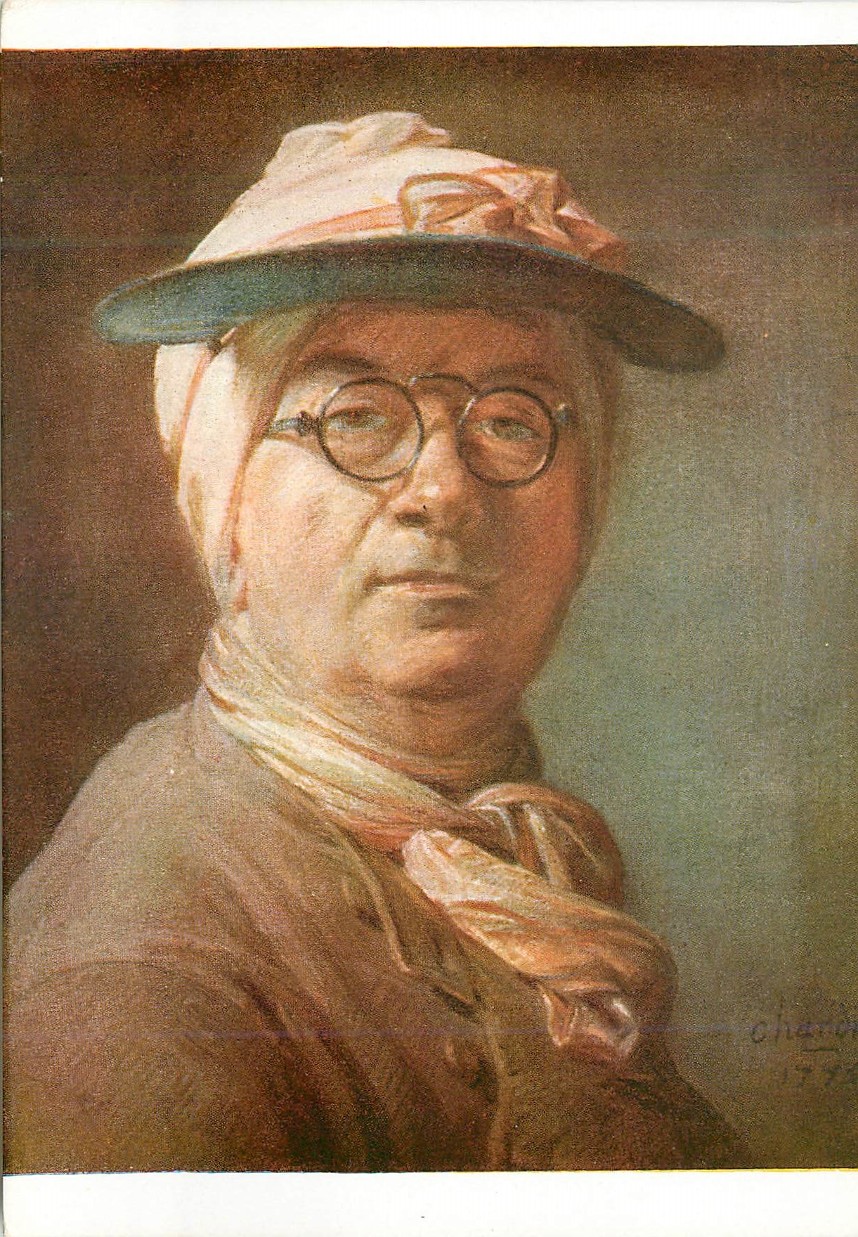 CPM Musee du Louvre (Ecole Francaise) Portrait du Peintre par lui Meme