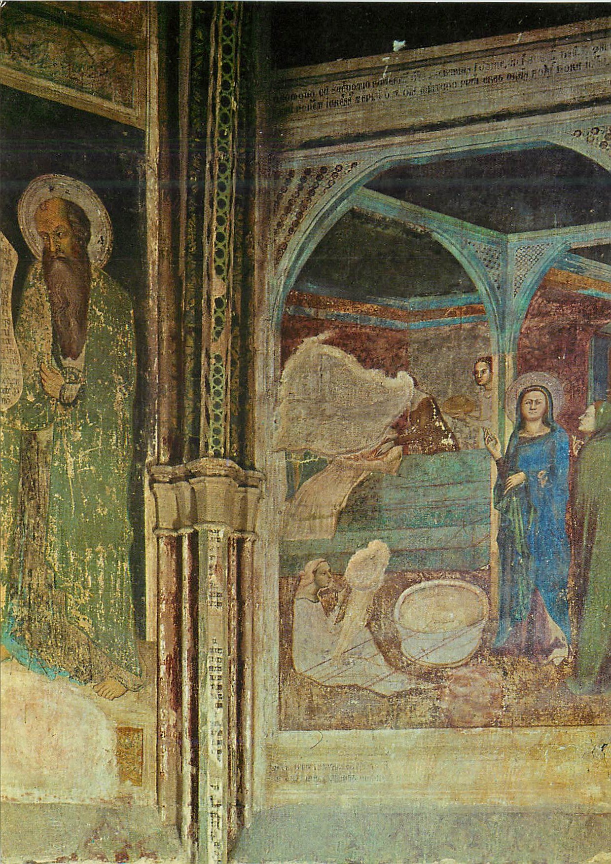 CPM Villeneuve les Avignon (Gard) La Naissance de Saint Jean Baptiste