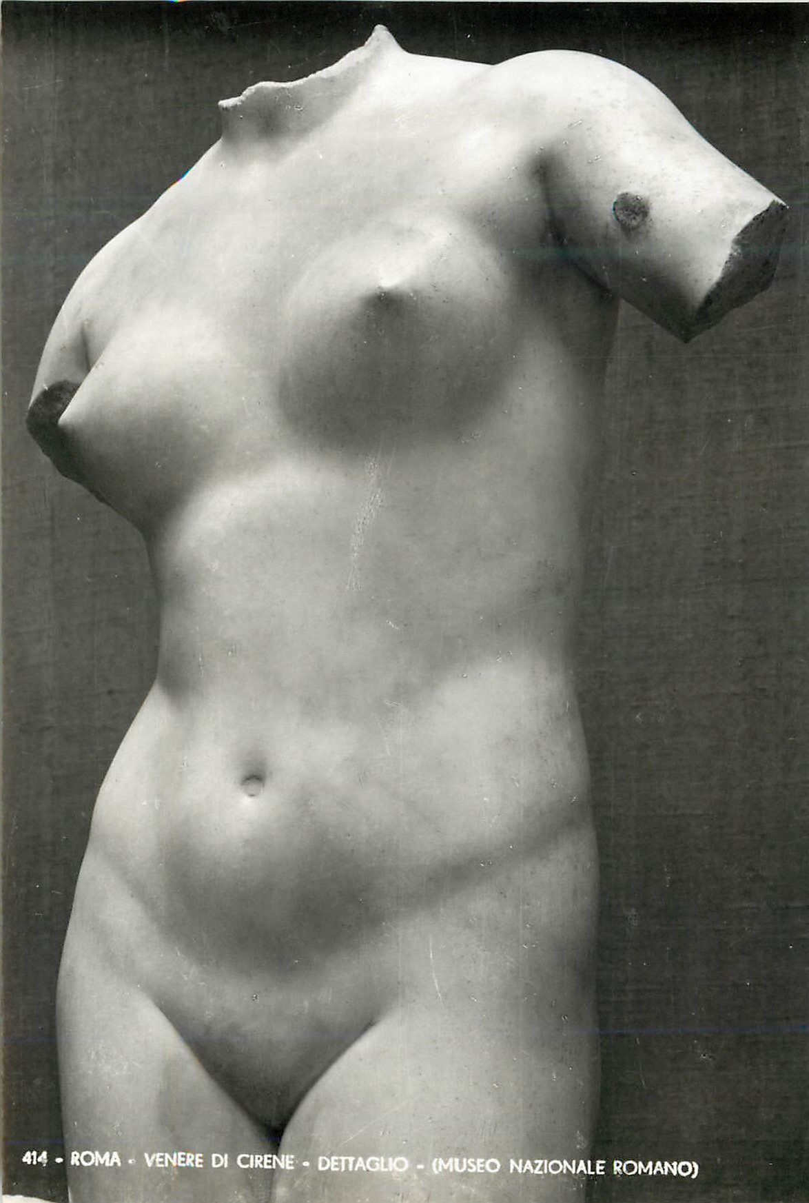 CPM Roma Venere di cirene Dettaglio (Museo Nazionale Romano)