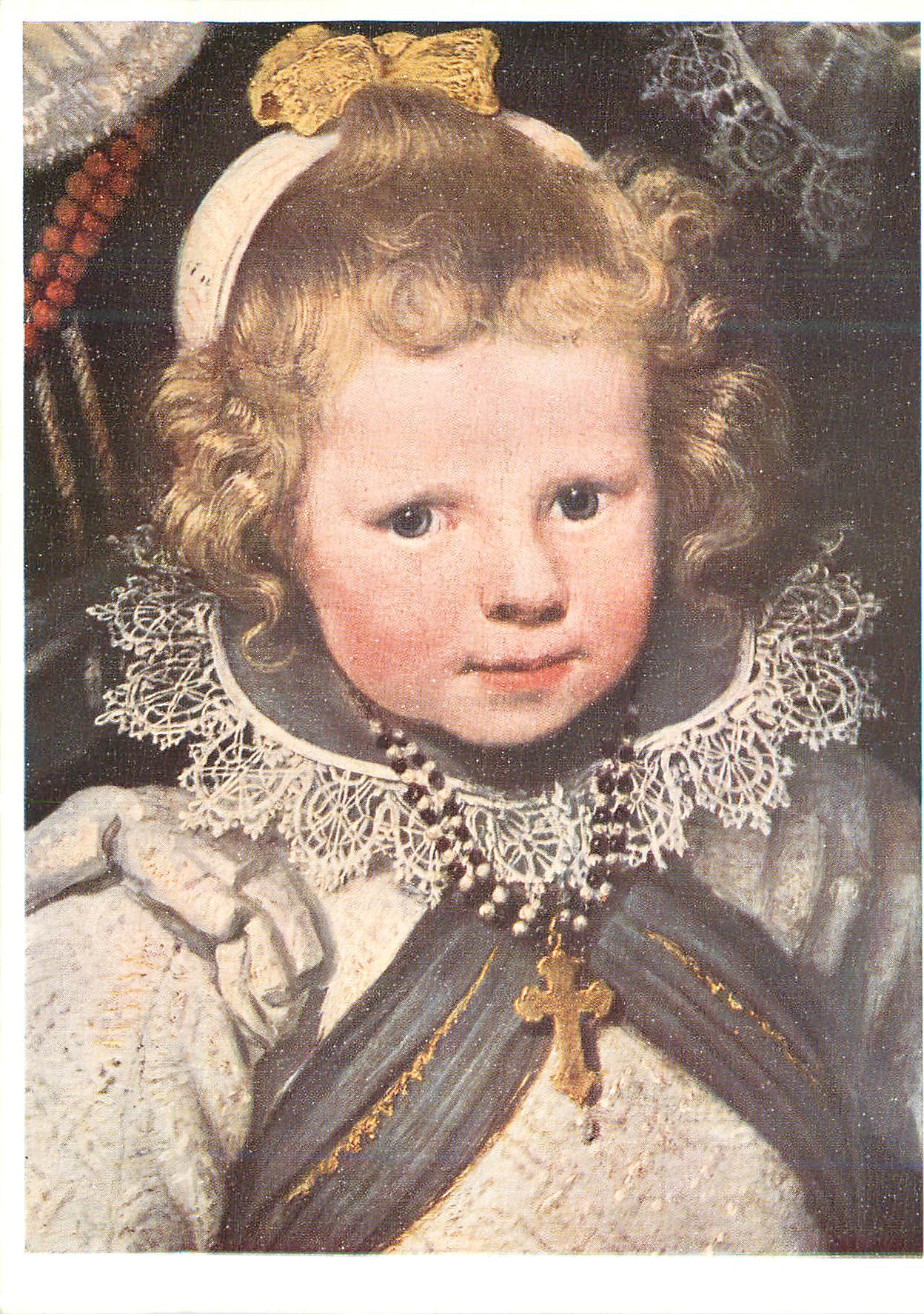CPM Bruxelles Musees Royaux des Beaux Arts Corneille de vos (1583 1651) La Fille de l'Artiste