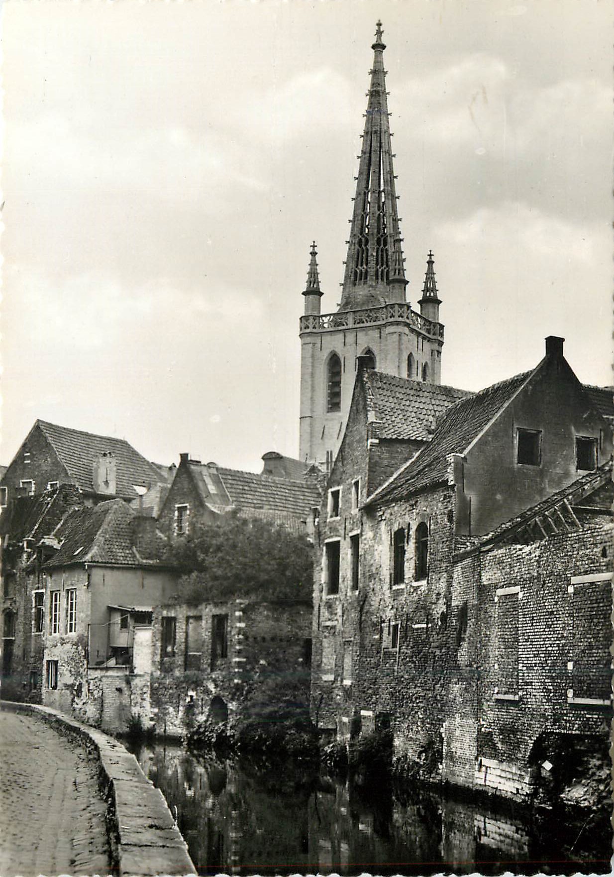 CPM Louvain Eglise St Gertrude Interieur St Geertrui