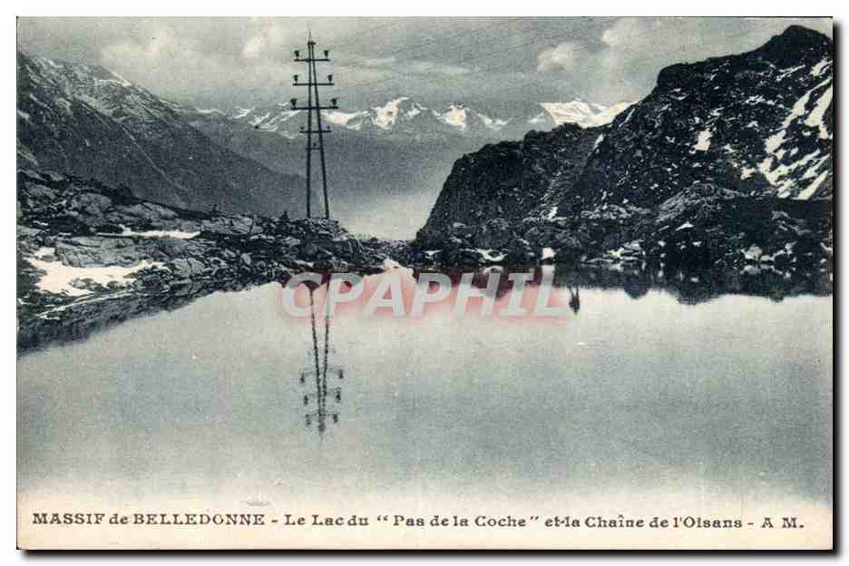 Belledonne-Massiv - See "Pas de la Coche" und die Oisans-Kette - A.M.