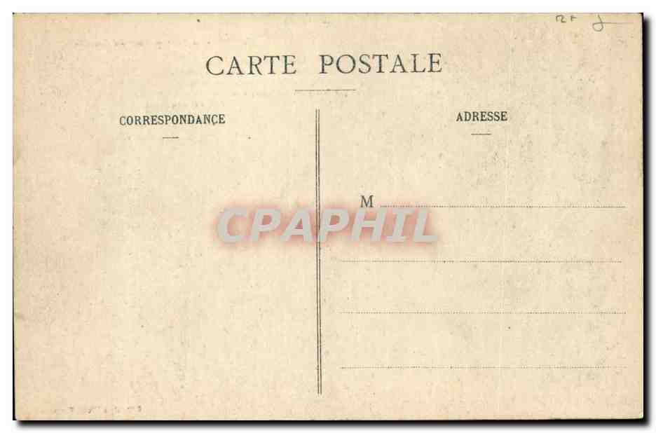Tarascon CPA Le pont et Tour du Castella — Rückseite
