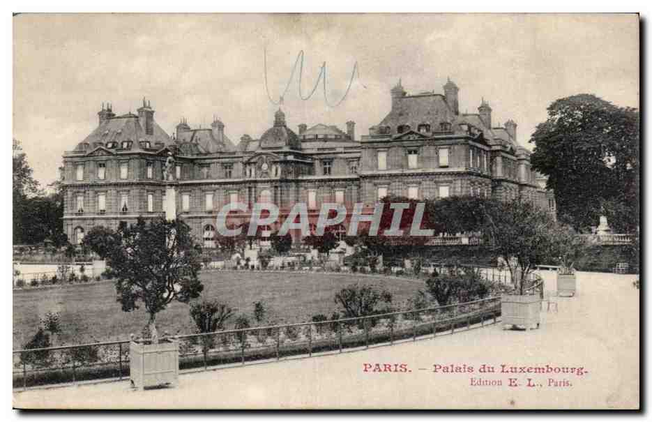 Paris CPA Palais du Luxembourg