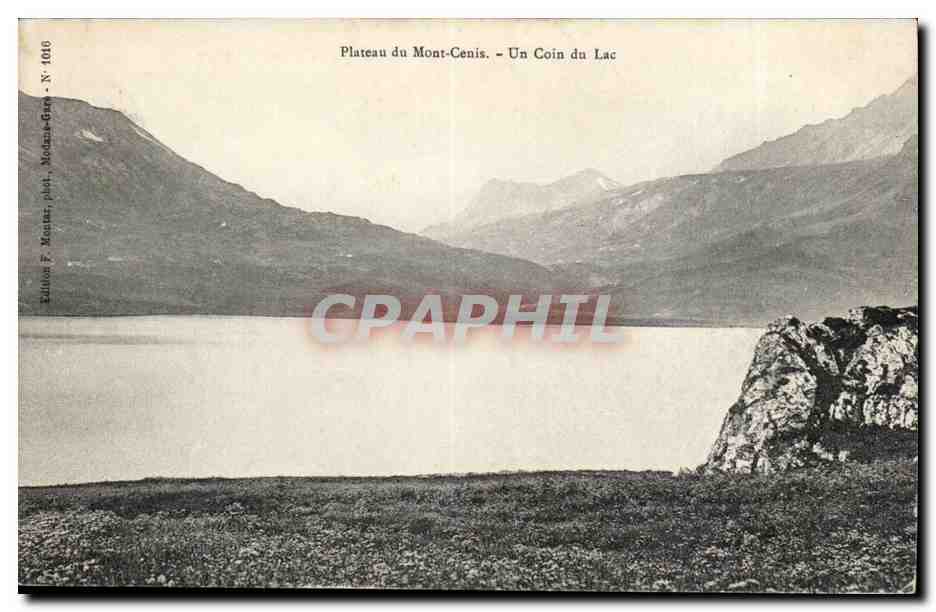 Plateau du Mont Cenis CPA Un coin du lac