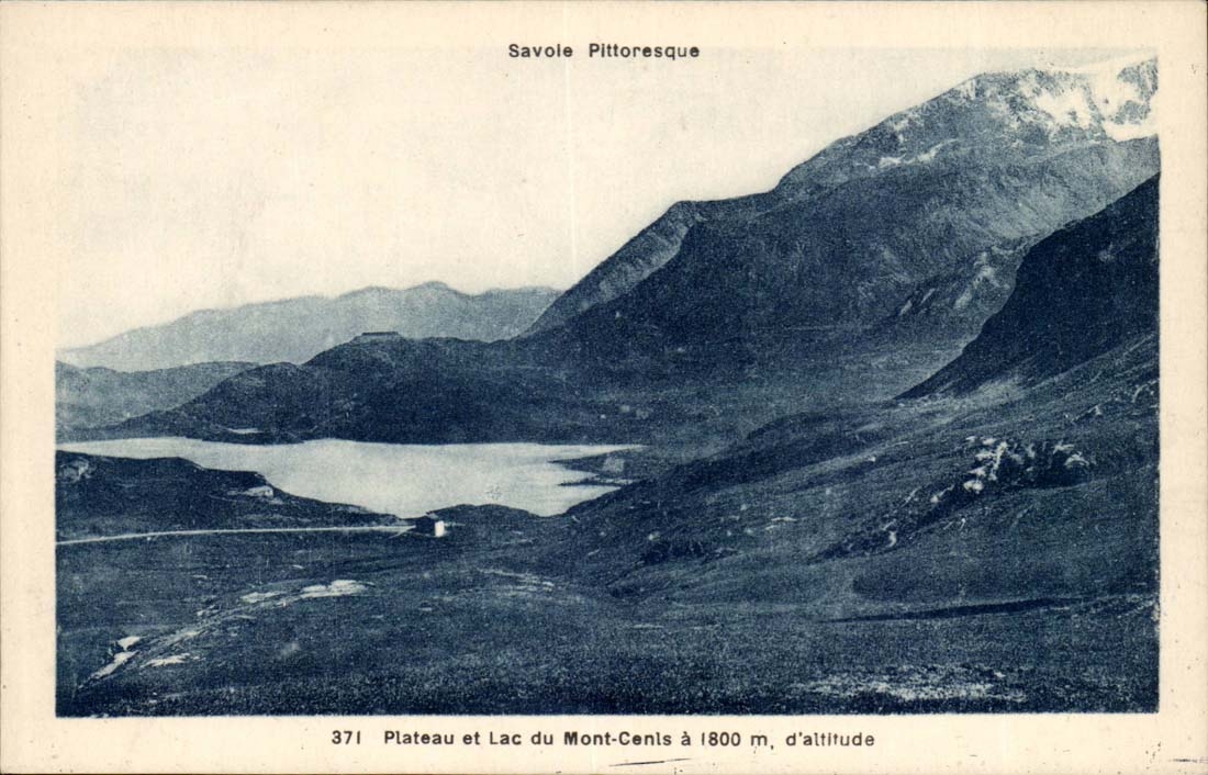 SAvoie CPA Plateau et lac du Mont Cenis a 1800 m d'altitude