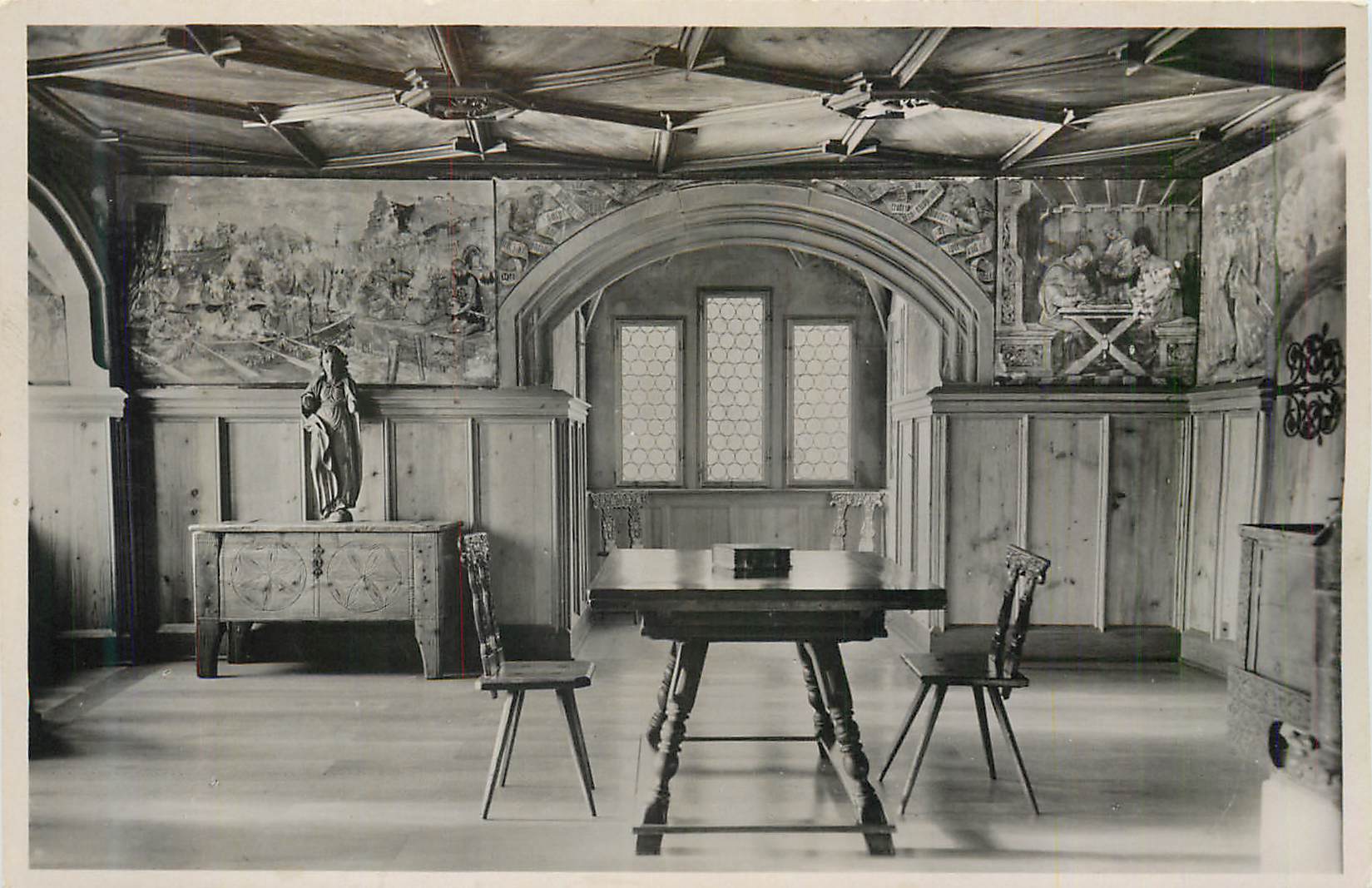 CPM Kloster St Georgen Stein A Rh Uniere Abtslube Blick Gegen den Hoferker