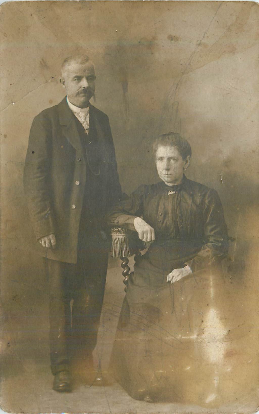 CARTE PHOTO Femme Homme