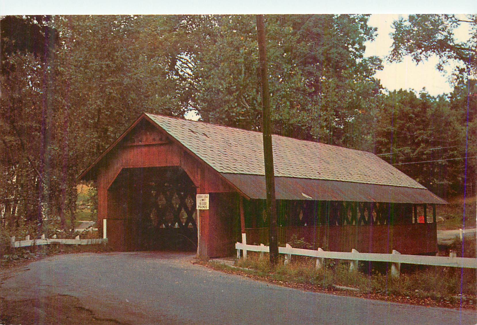 CPM The Creamery Bridge West Brattleboro Spanning Whetstone Brook