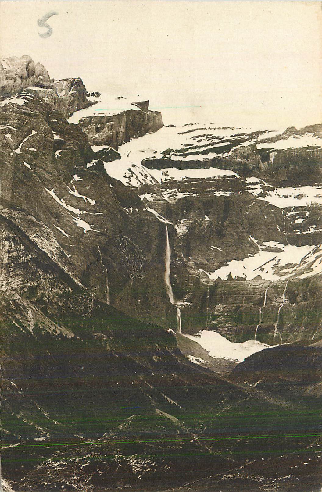 CPA Gavarnie Le Fond du Cirque et la Grande Cascade