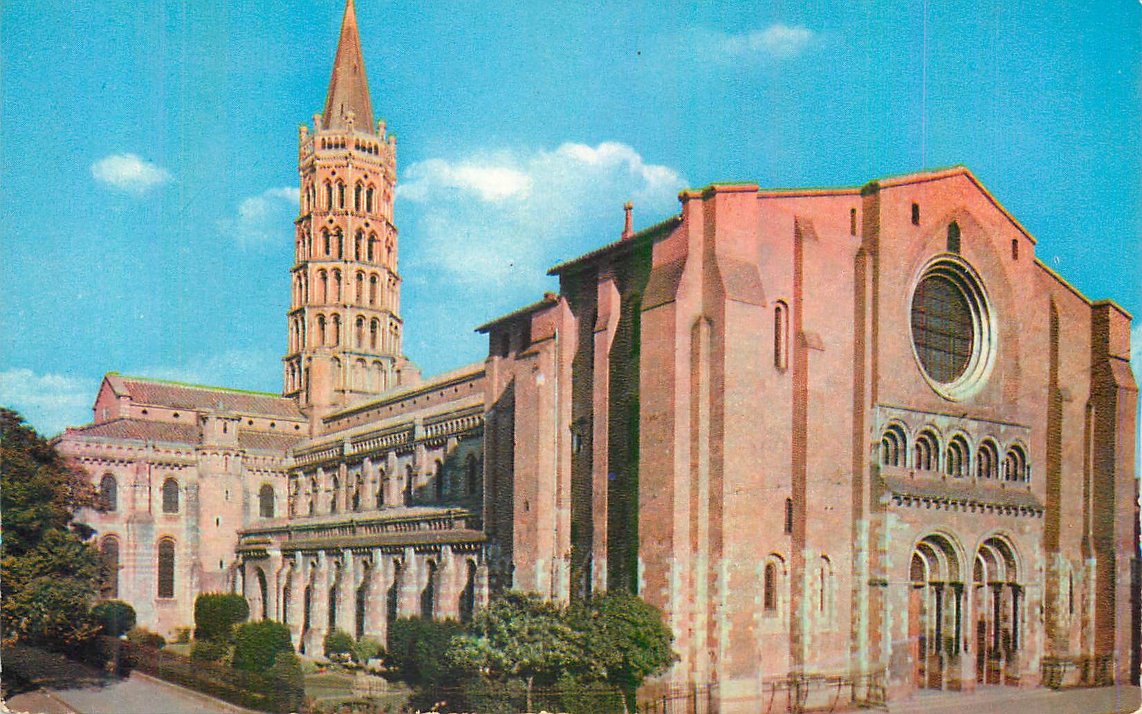 CPM Toulouse La Basilique Saint Sernin (XIe XIIe S) La Plus Belle des Eglises Romaines
