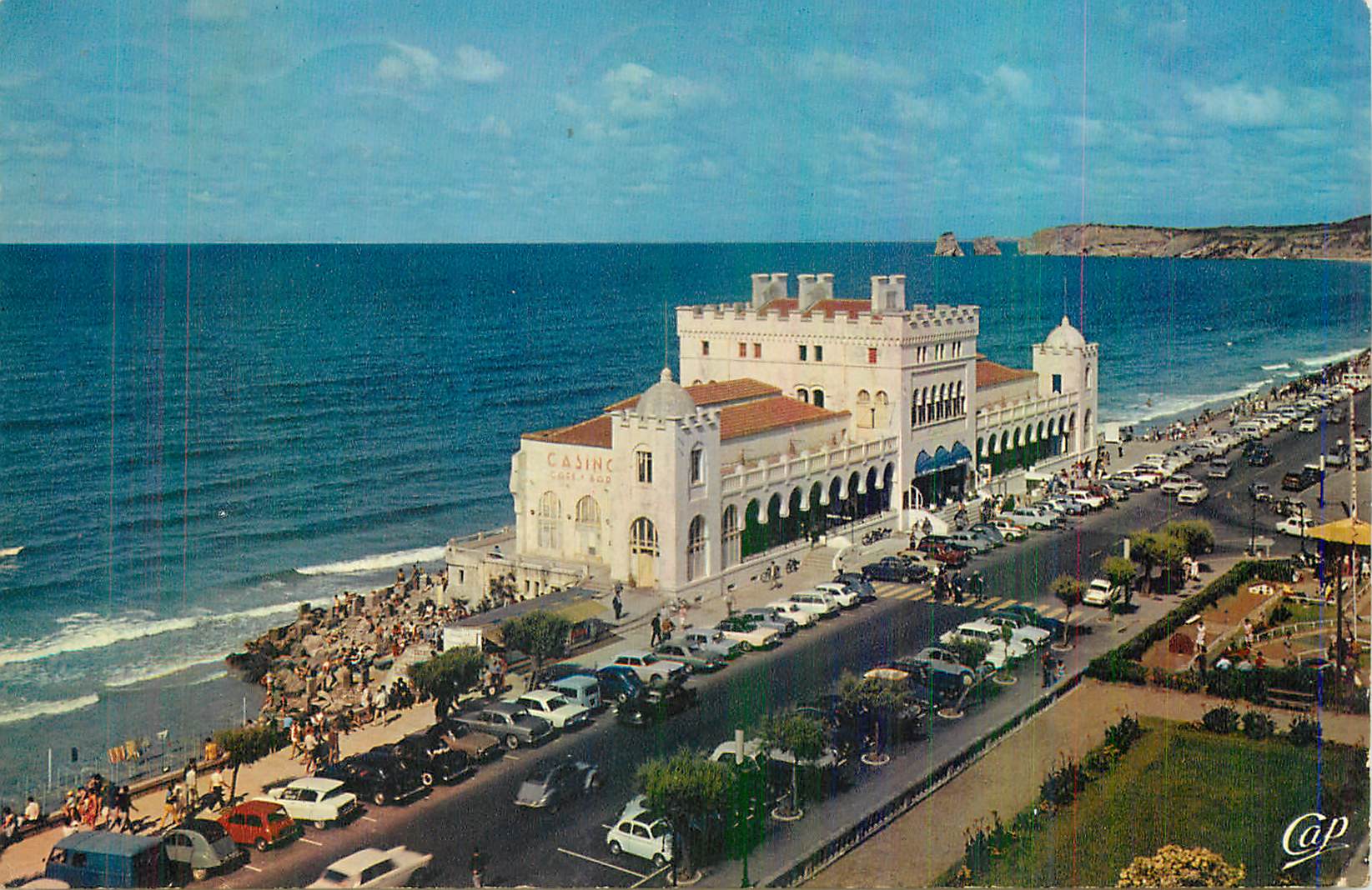 Casino de Cap d'Antibes — vue aérienne — éditeur Cap