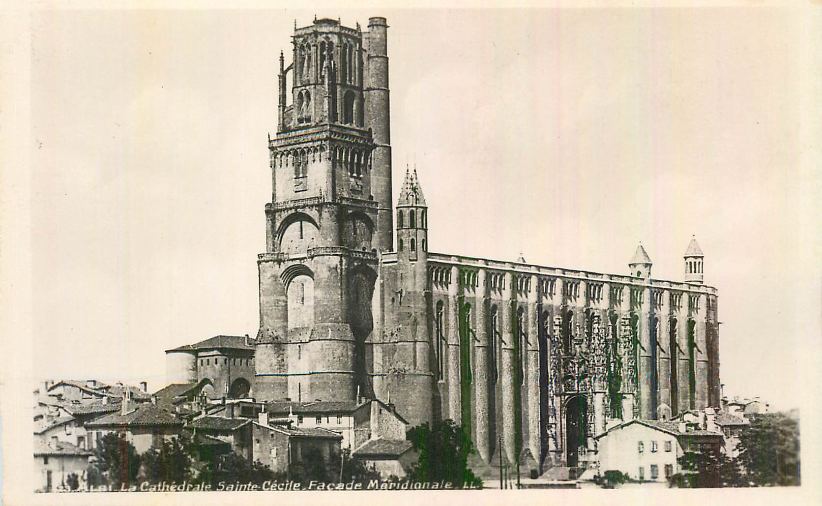 CPM La Cathedrale Sainte Cecile Facade Meridionale