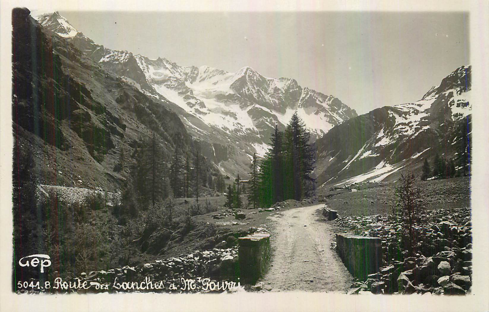 CPM Route des Lanches  Mont Pourri