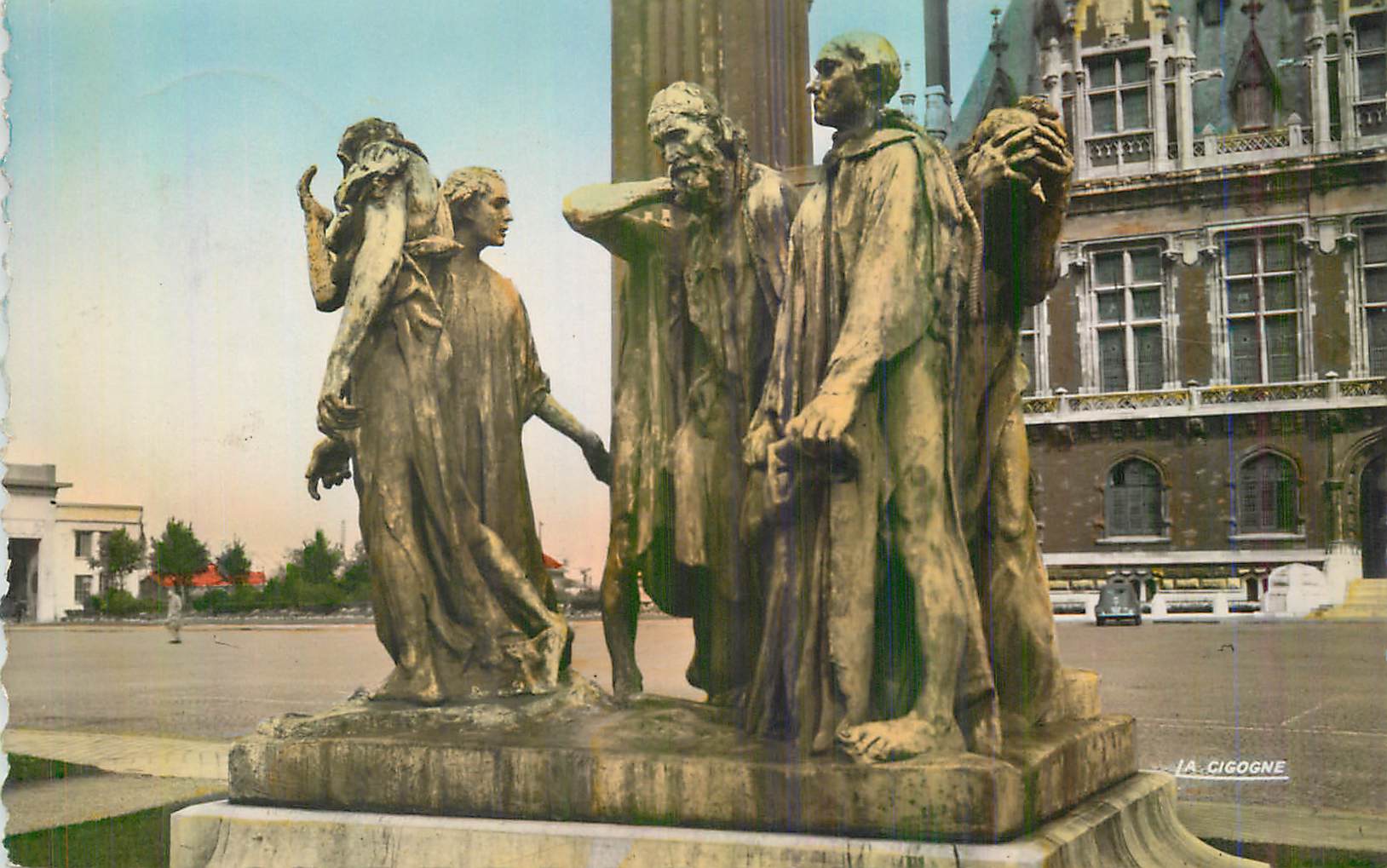 CPM Calais (Pas de Calais) Les Bourgeois de Calais