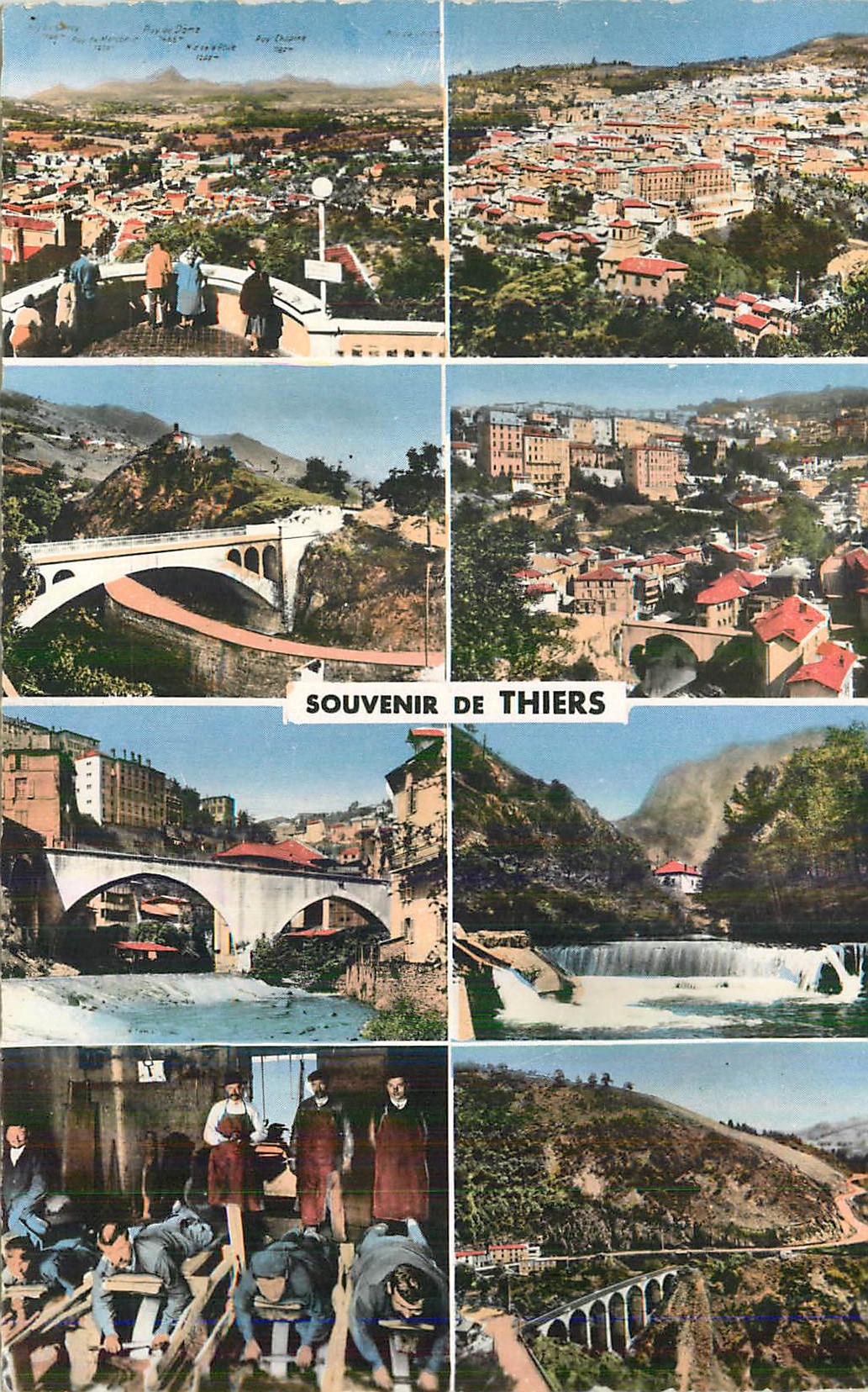 Thiers — Souvenir de Thiers — éditeur non visible