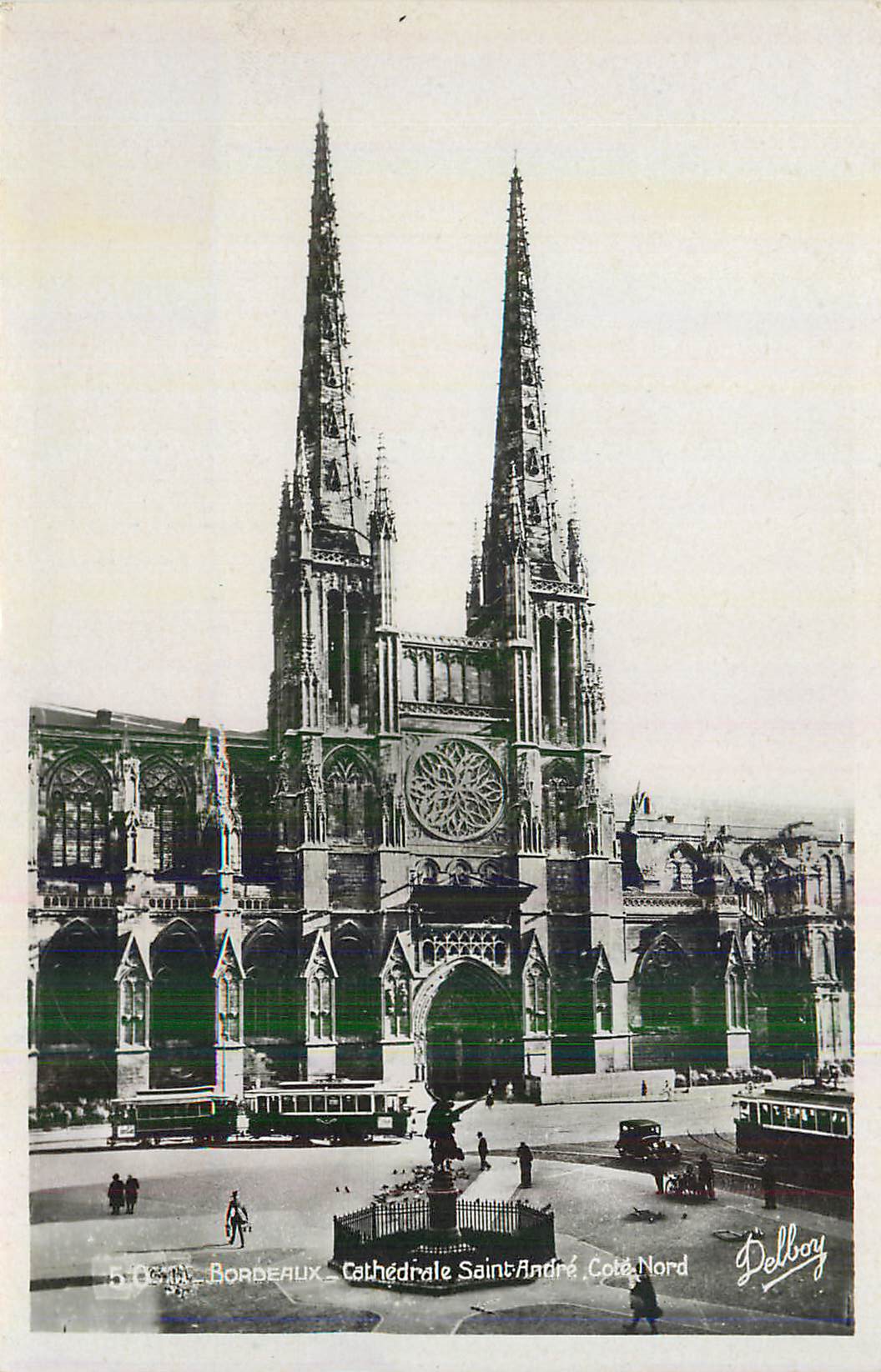 CPM Bordeaux Cathedrale Saint Andre Cote Nord