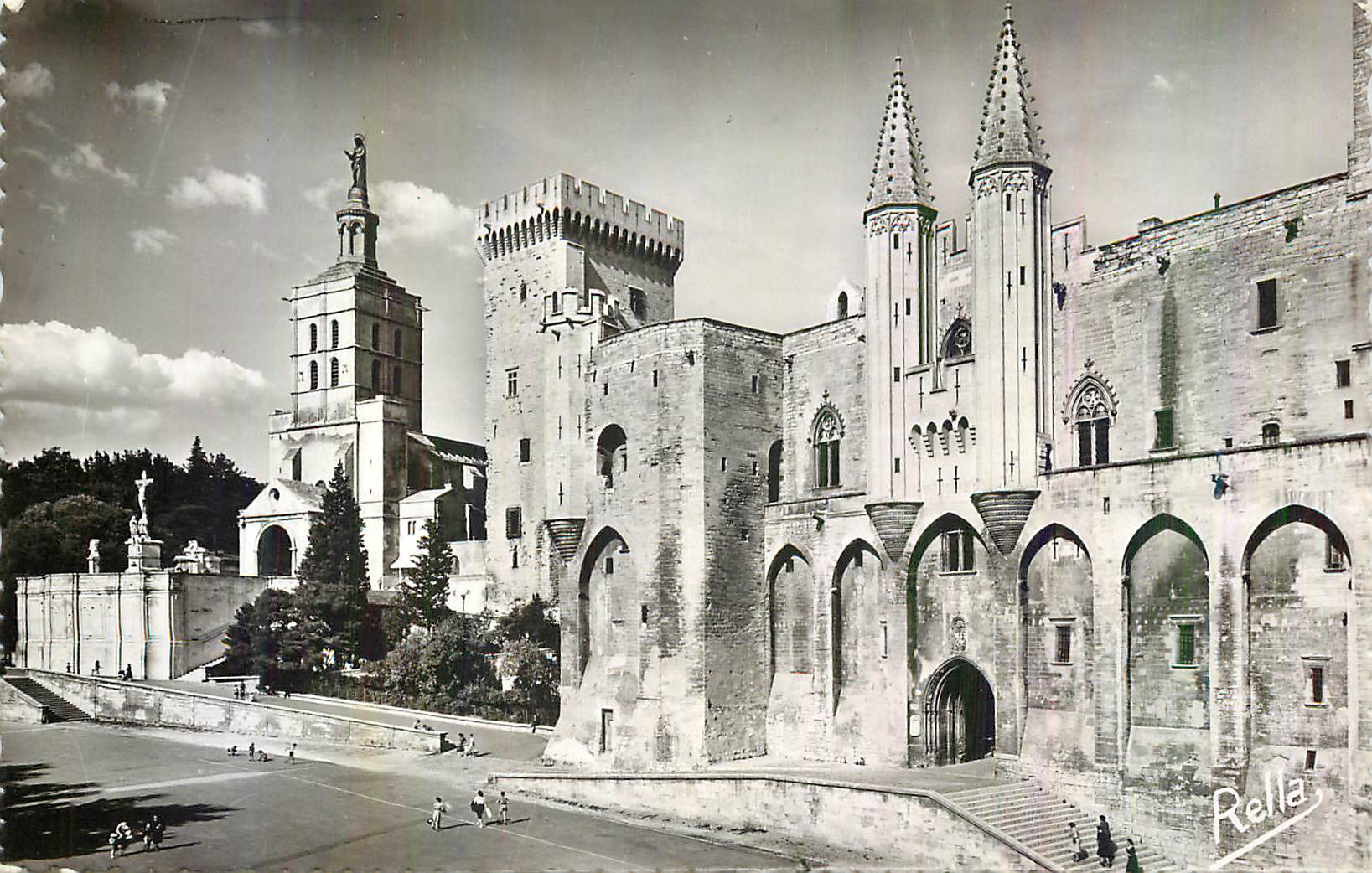 CPM Avignon (Vaucluse) Palais des Papes Partie Construite par le Pape Clement VI