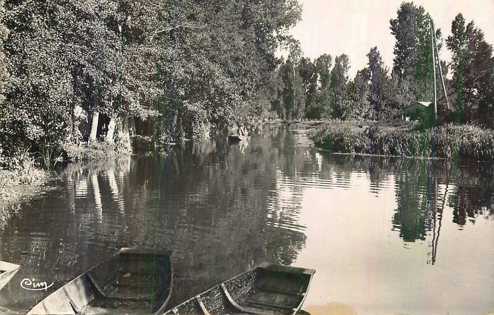 CPM La Garette (Deux Sevres) Le Marais Poitevin Canal de la Garette
