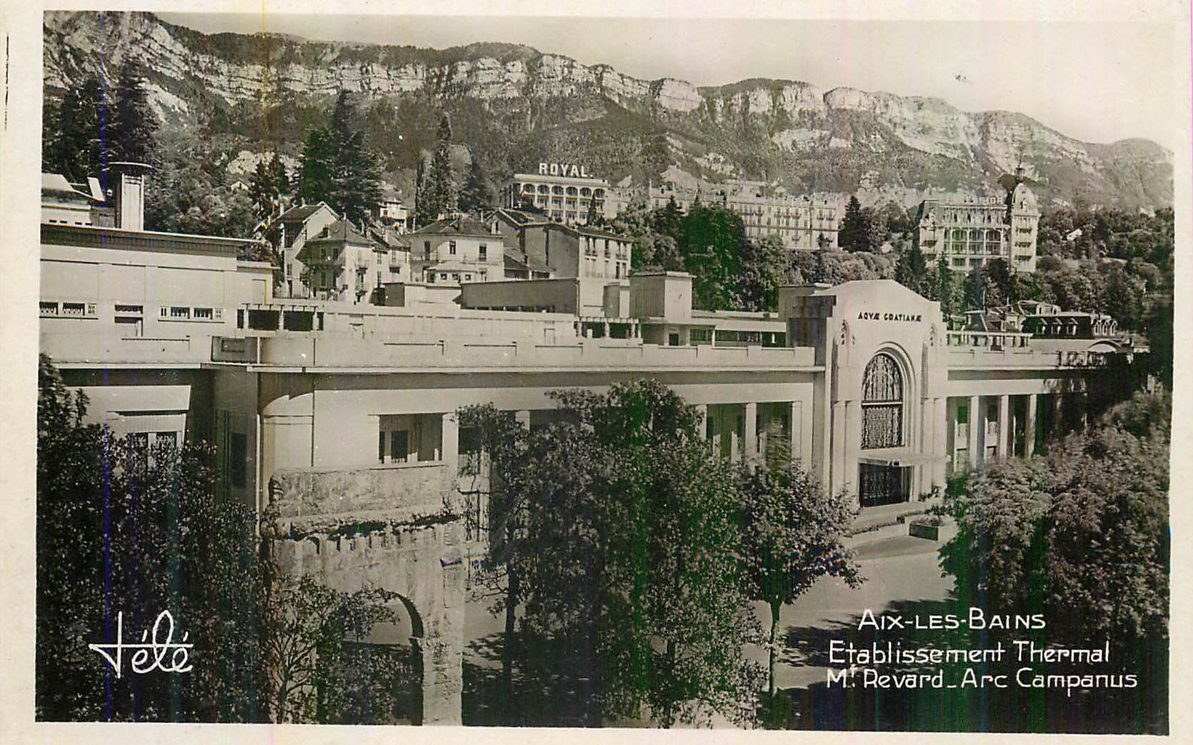 CPM Aix les Bains Etablissement Thermal M Revard Arc Campanus