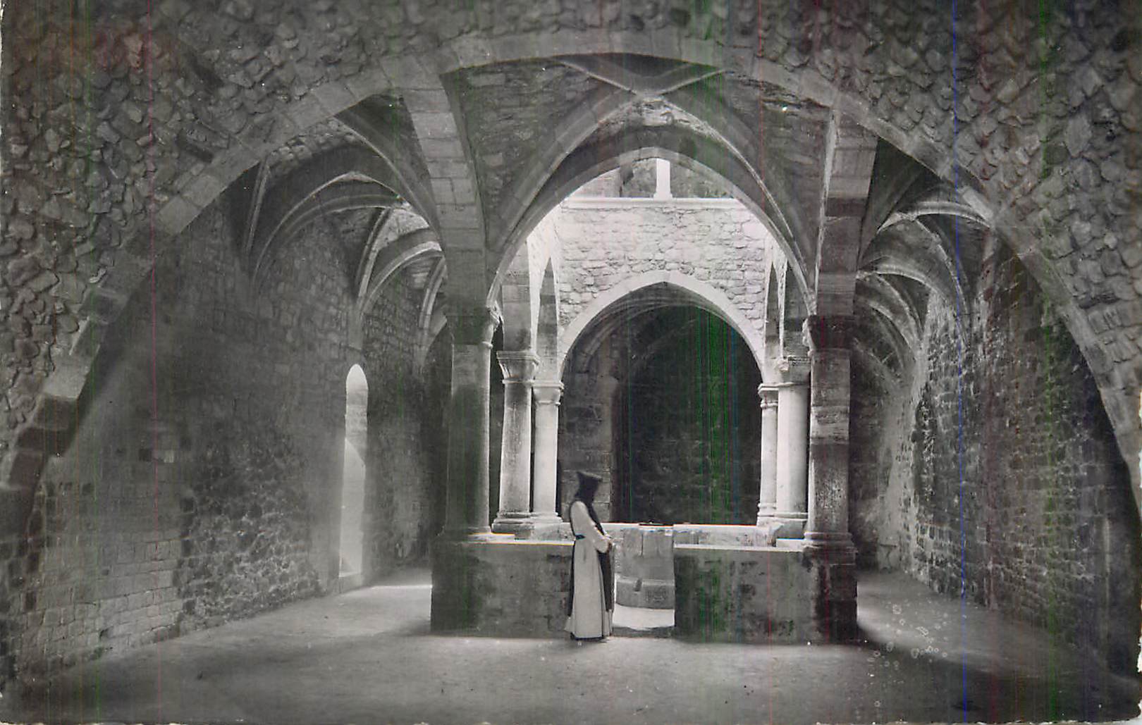 CPM Abbaye de N D de Lerins Ile Saint Honorat Interieur