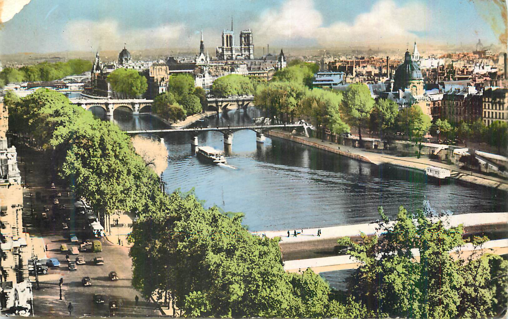 CPM Paris La Cite La Seine et ses Ponts
