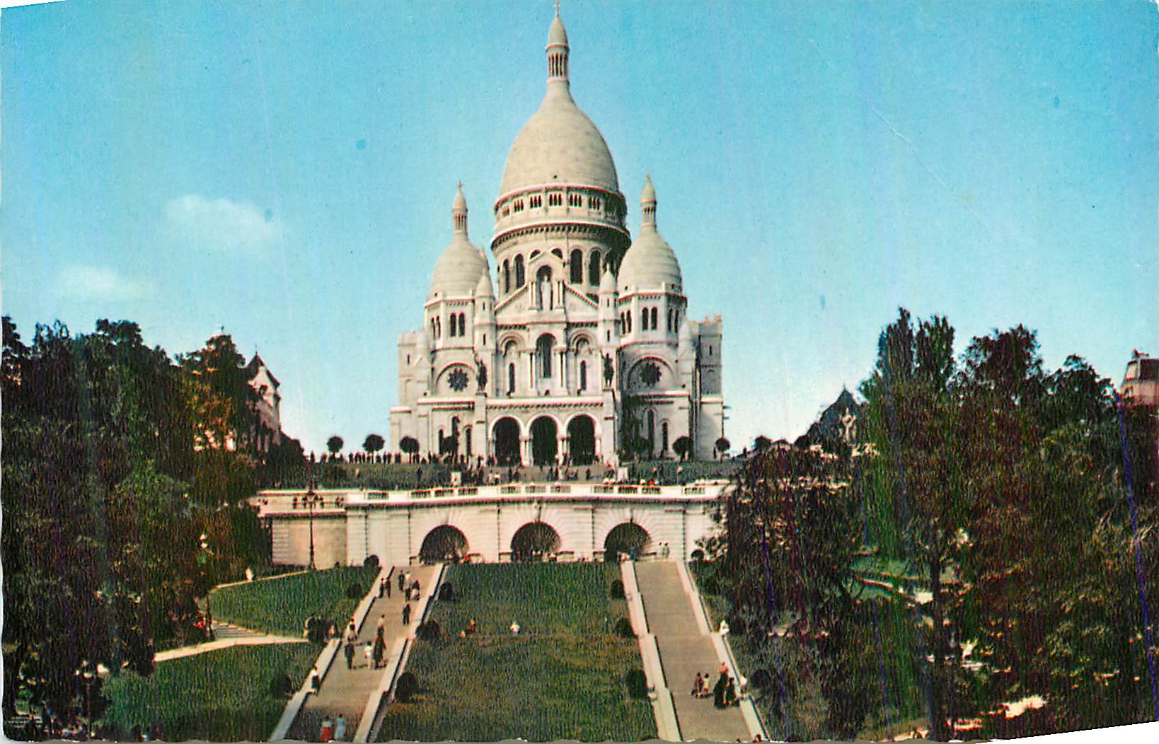 CPM Paris Basilique de Sacre Coeur