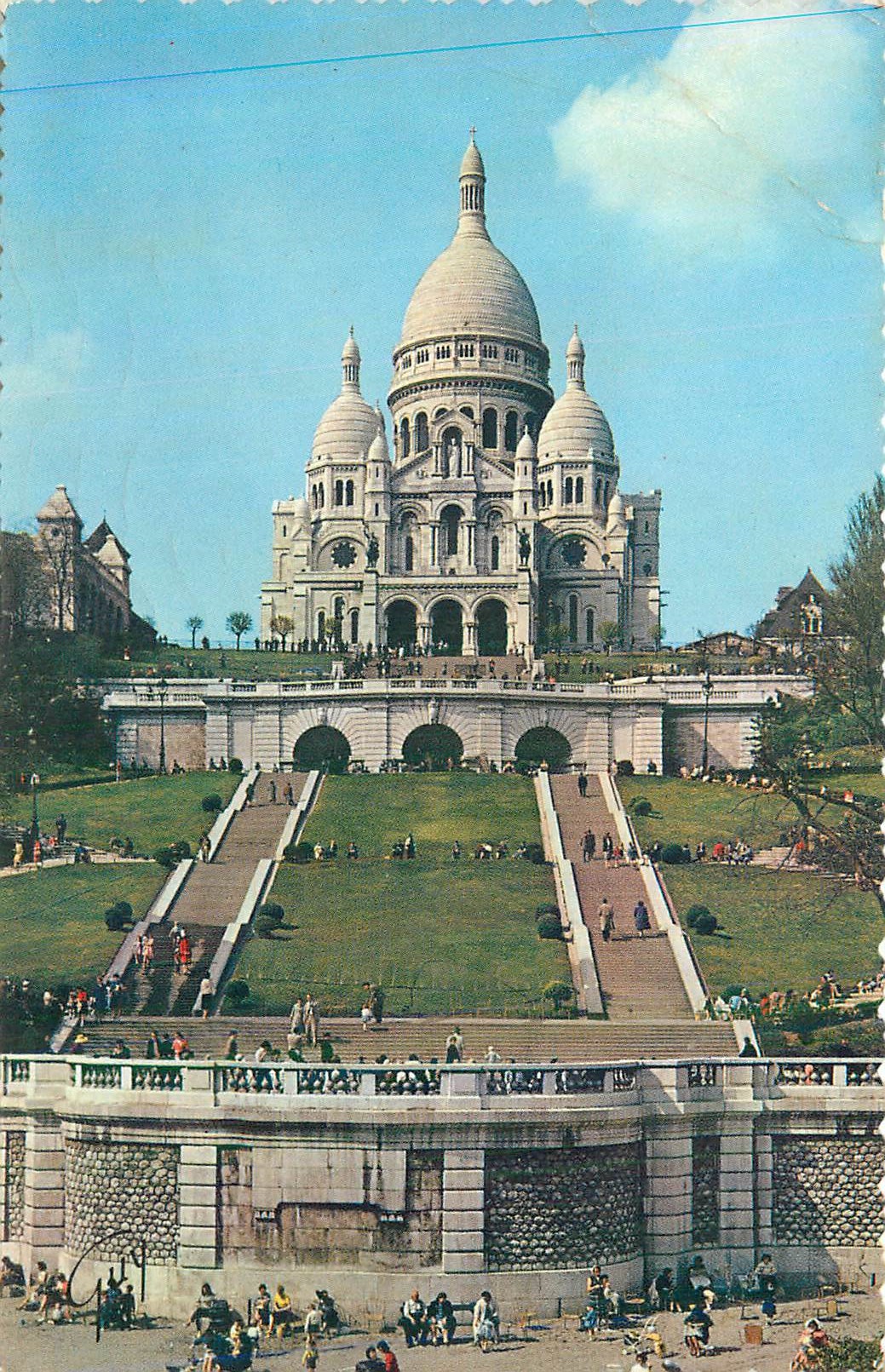 Sacre-Cœur de Montmartre — Paris — Verlag nicht sichtbar